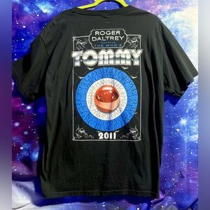 Roger Daltrey Performs The Who's Tommy 2011 Tour T-shirt Size L